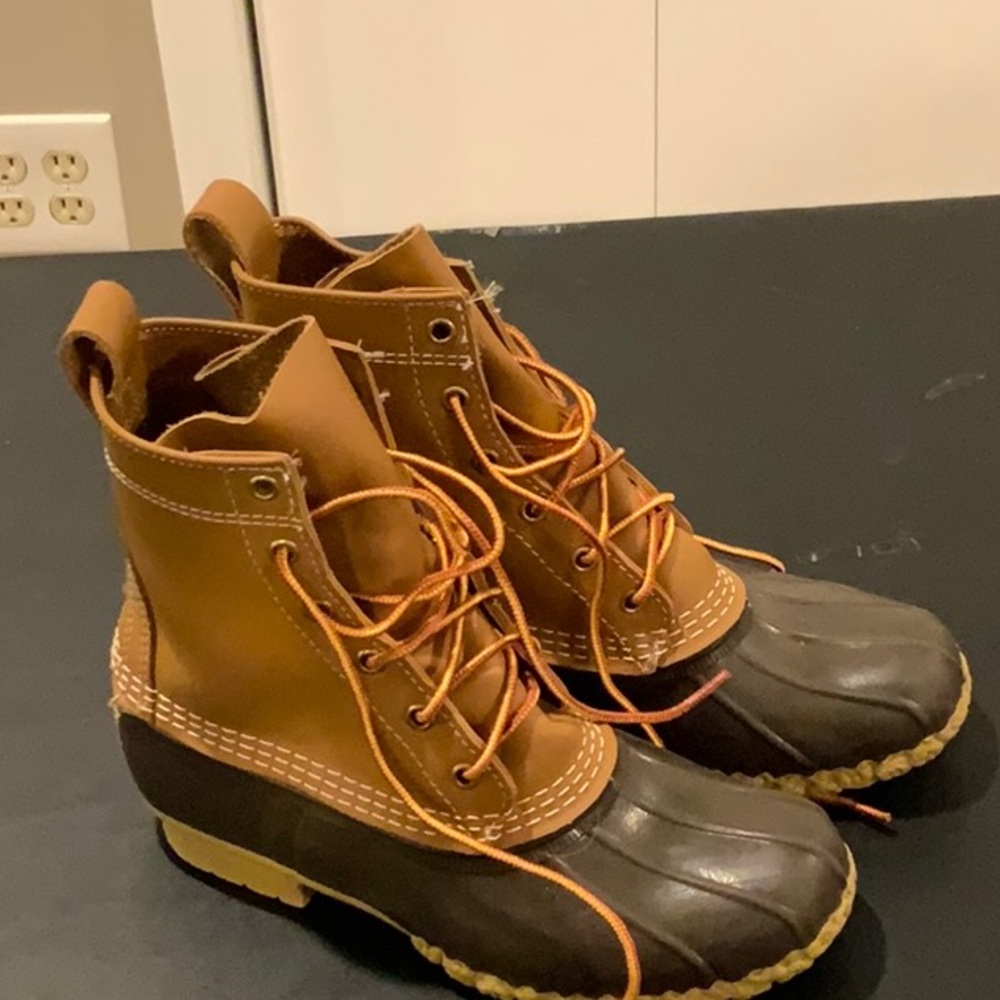 Bean Boots, Worn once